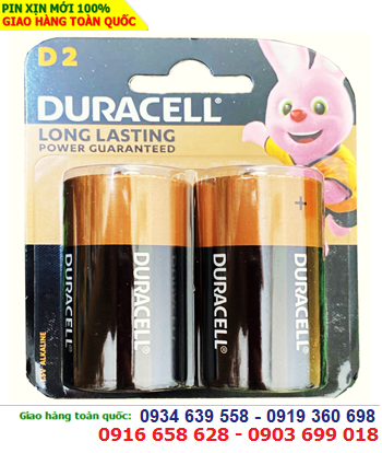 Duracell MN1300, LR20 _Pin đại D 1.5v Alkaline Duracell MN1300 LR20 (MẪU MỚI)